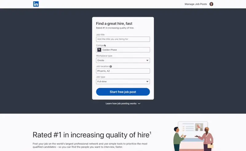 Linkedin help job posters to generate job description using AI. They collect context via a form to let users enter relevant information related to the jobs. This help build a structured context, makes it easier for AI to generate job description.